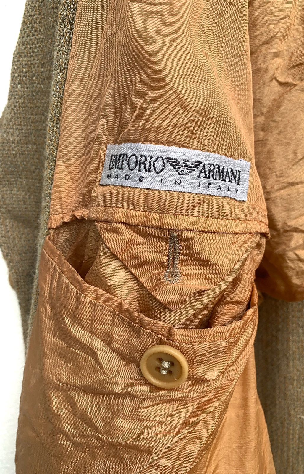 Emporio Armani × Vintage Vintage Chore Jacket Emporio Armani Size US L / EU 52-54 / 3 - 10 Thumbnail