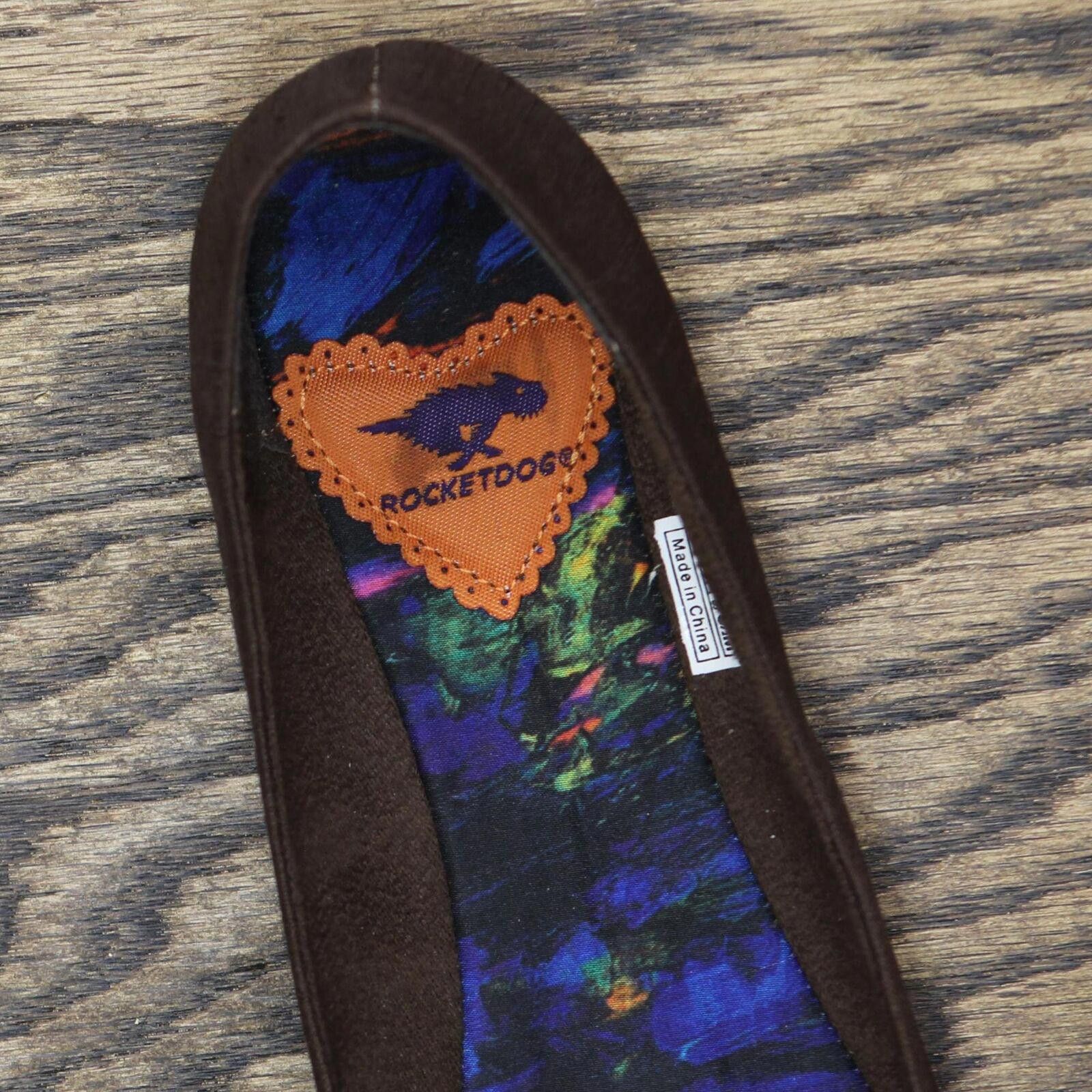 Other Rocket Dog Womens Toe Fabric Flats 167416abf0f6fb Brown 6.5M Size US 6.5 / IT 36.5 - 6 Thumbnail