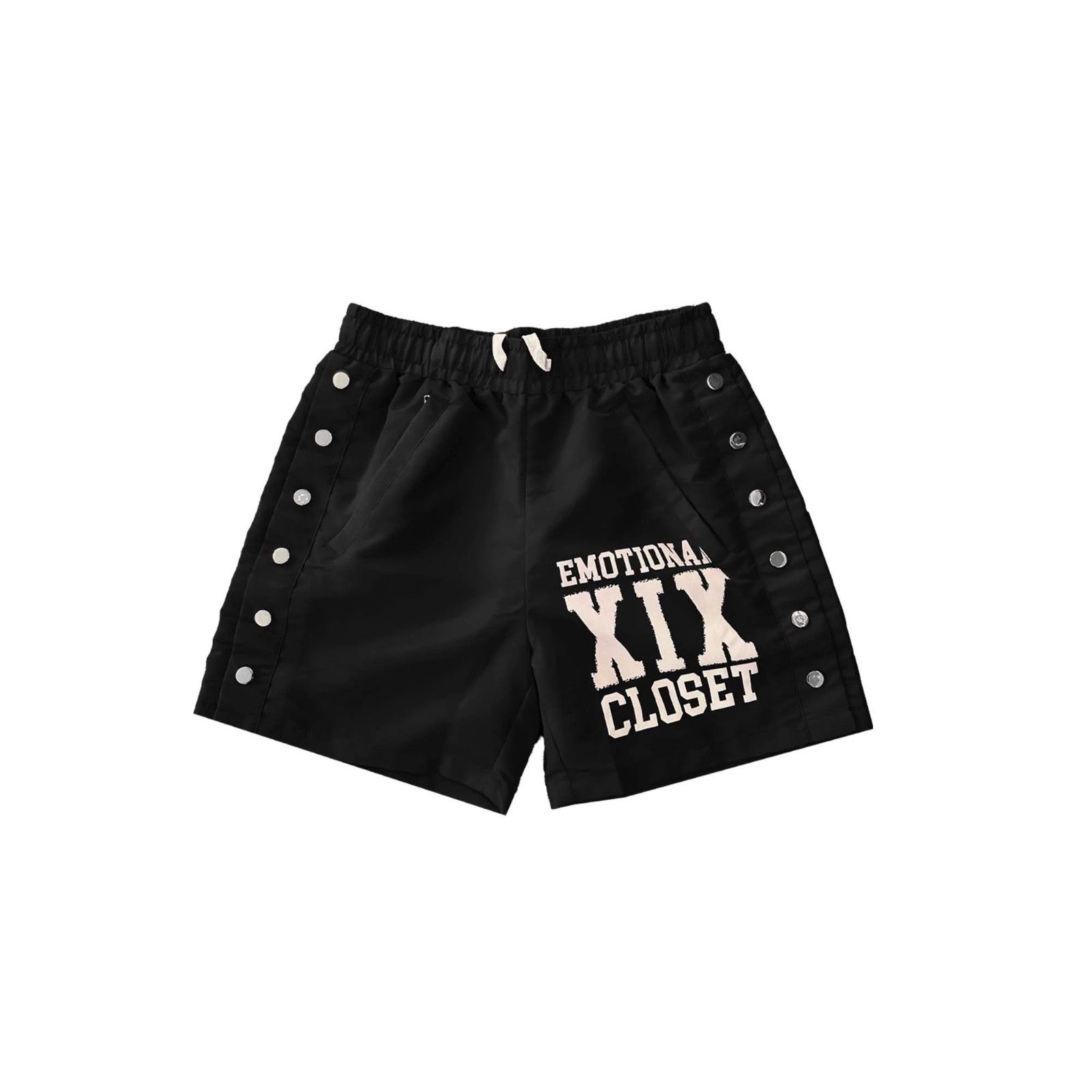 Other Mixed Emotions 'Backyard' Black Nylon Shorts Size US 38 / EU 54 - 1 Preview