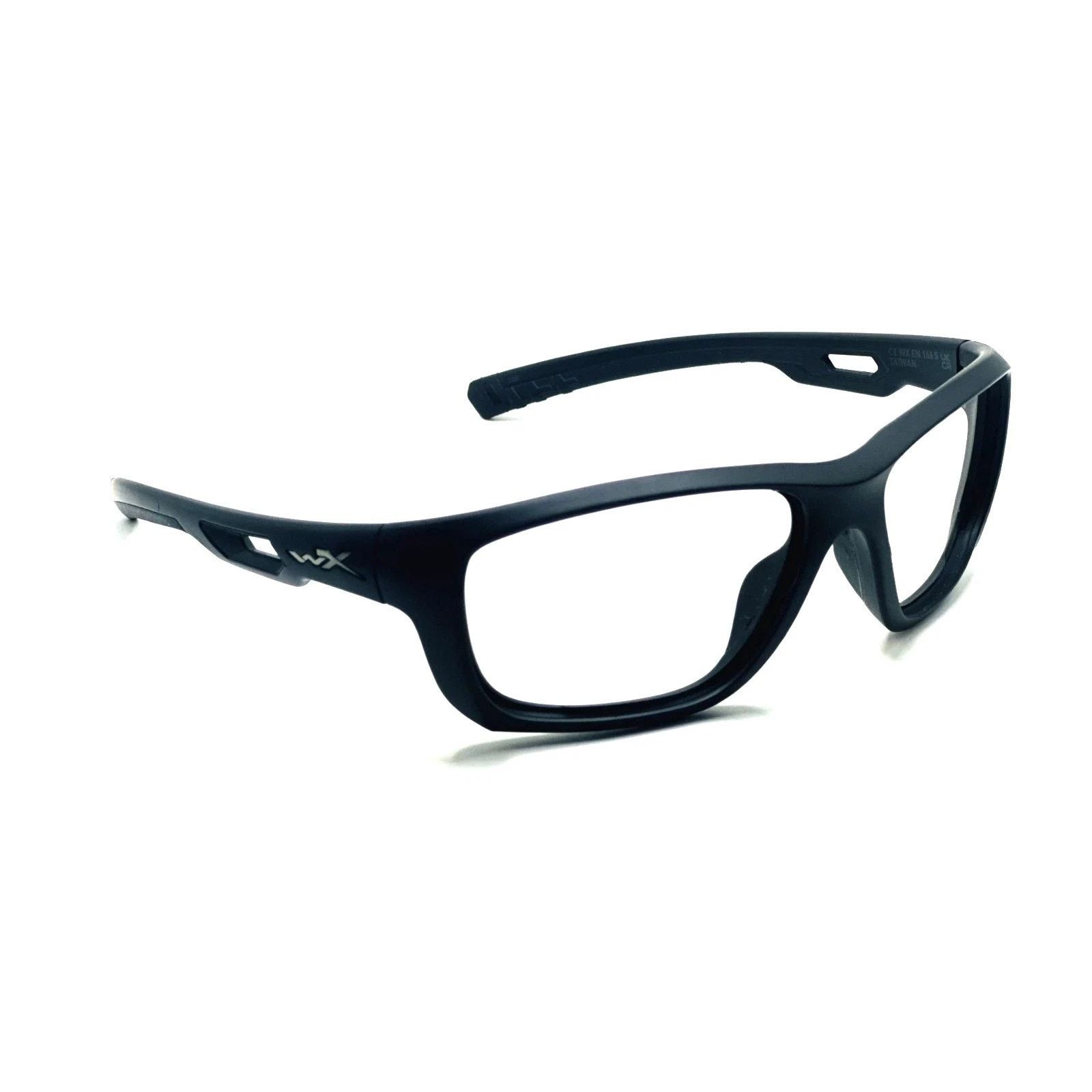 WILEY X ASPECT Z94.3 WX Z87-2 BLACK EYEGLASSES FRAMES 60-18