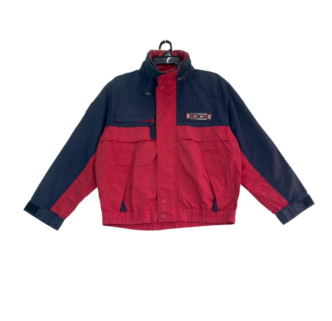 Japanese Brand Vtg 90s U.P Renoma saling gear design jacket colorblock Size US M / EU 48-50 / 2 - 3 Thumbnail