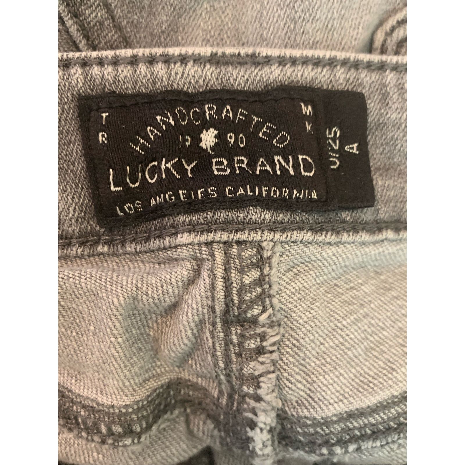 Lucky Brand Lucky Brand black wash Lolita Skinny Jeans Size 0 / 25 Size 25" / US 0 / IT 36 - 4 Thumbnail