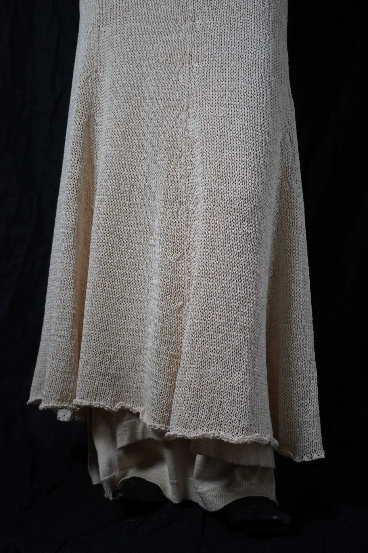 Yohji Yamamoto Yohji Yamamoto Y'S 1991ss Cotton Knit Vest Dress M Size M / US 6-8 / IT 42-44 - 4 Thumbnail