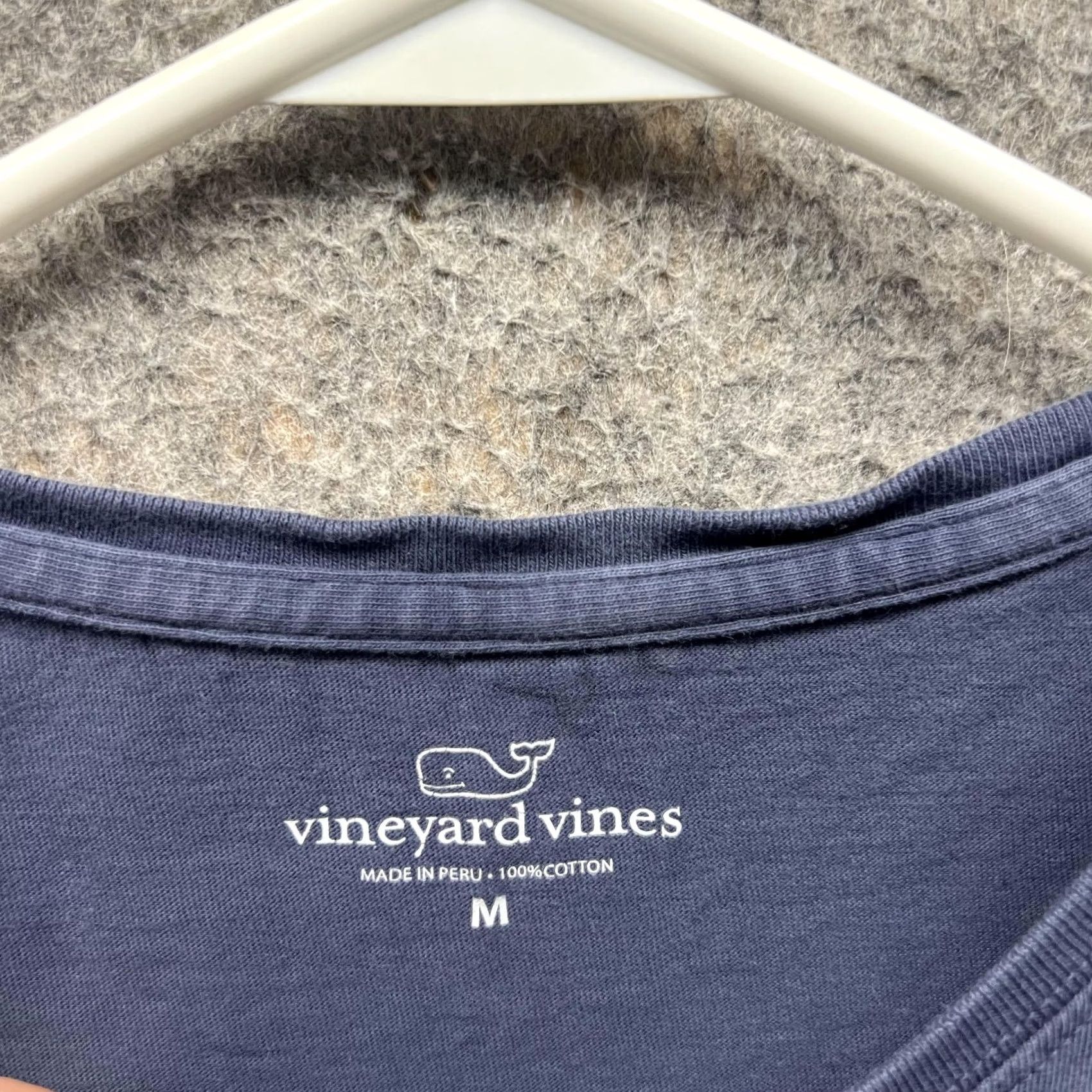 Vineyard Vines Vineyard Vines Womens Medium Pocket Blue Navy Casual Tee Crewneck Whale Shirt Size M / US 6-8 / IT 42-44 - 5 Thumbnail