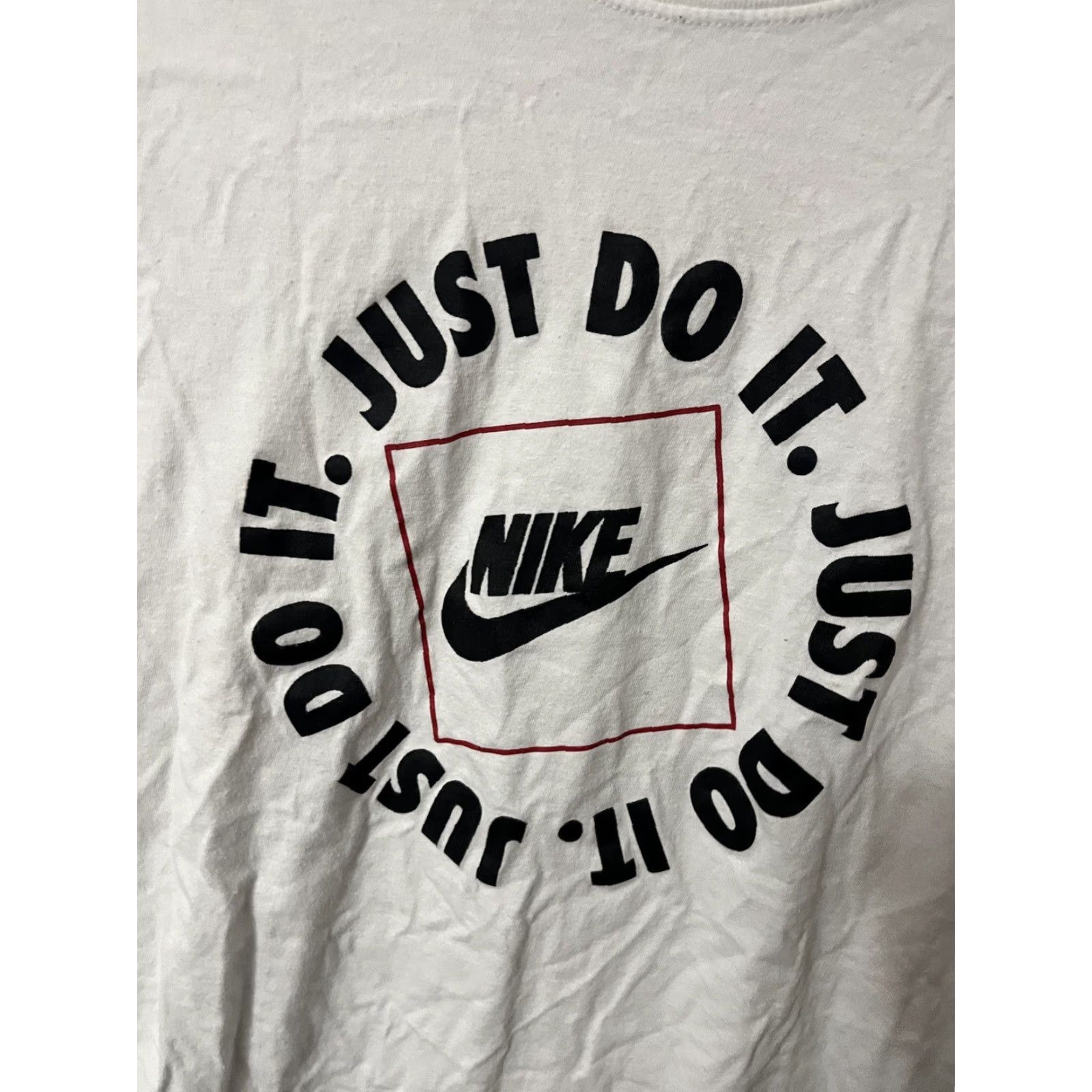 Nike Nike Tee Shirt Adult Medium White Short Sleeve Crewneck T-shirt Logo Size US M / EU 48-50 / 2 - 2 Thumbnail