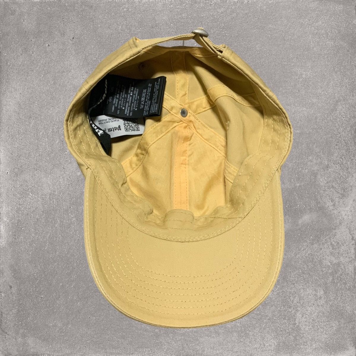 Palm Angels Palm Angels Cap Beige Tan Baseball Cap Hat Size ONE SIZE - 5 Thumbnail