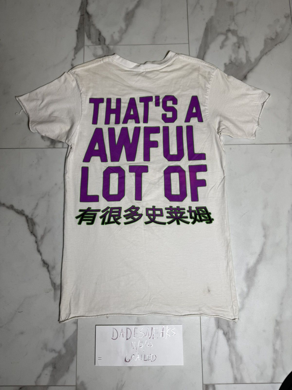 Awful Lot of Cough Syrup Thats a Awful Lot of Cough Syrup Young Thug Size US S / EU 44-46 / 1 - 2 Thumbnail