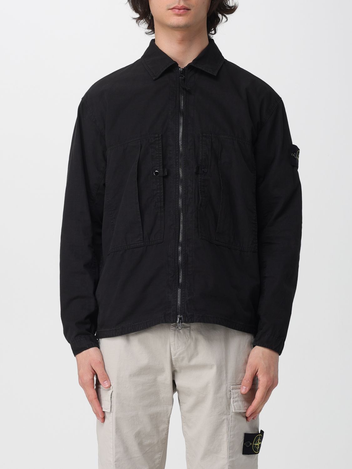 Stone Island Stone Island Jacket Men Black Size US M / EU 48-50 / 2 - 1 Thumbnail