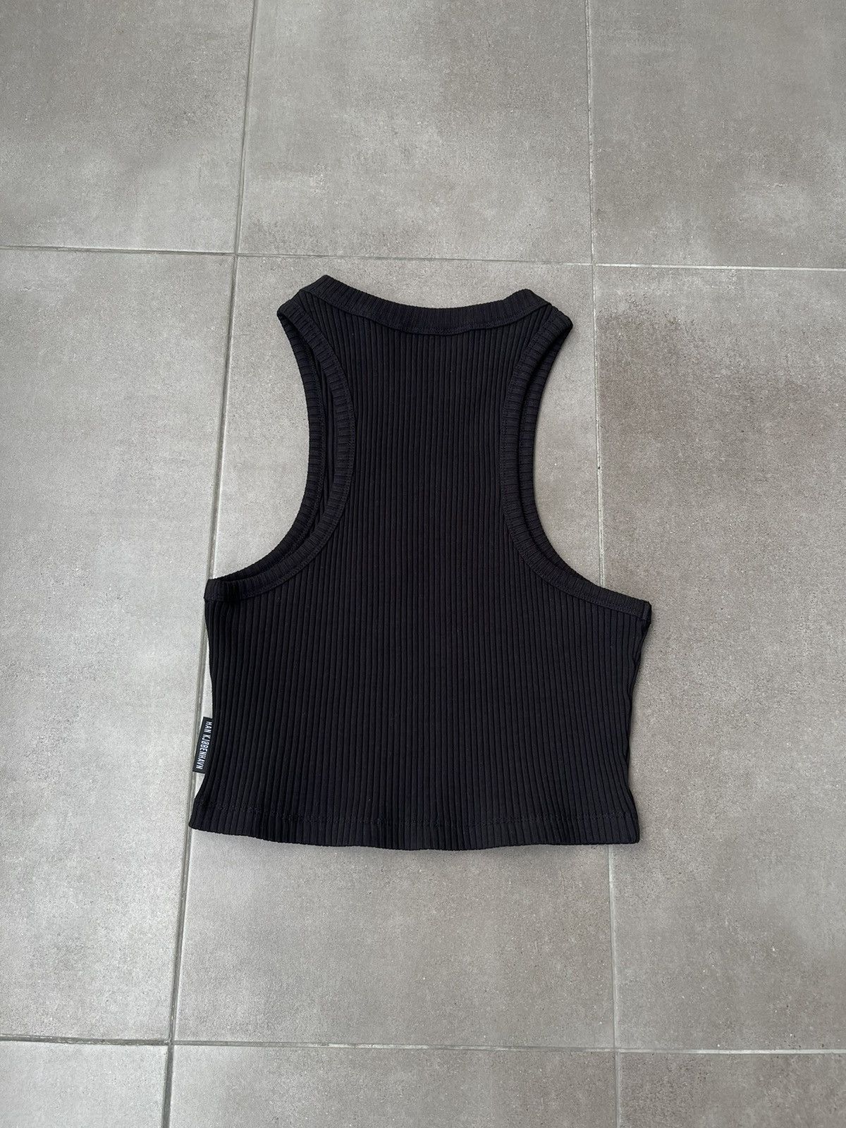 Han Kjobenhavn !DS! SS23 Han Kjobenhavn Cropped Racer Black Top Size US L / EU 52-54 / 3 - 11 Thumbnail