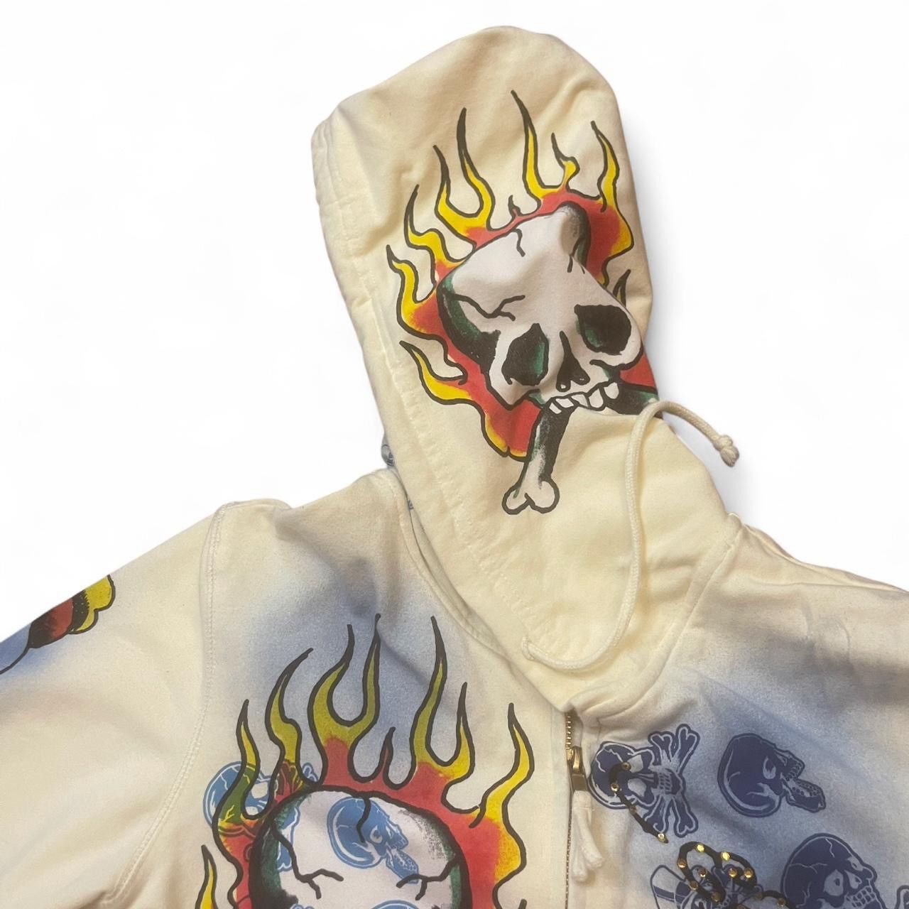 Ed Hardy Vintage Ed hardy all over print zip up hoodie Size M / US 6-8 / IT 42-44 - 4 Thumbnail