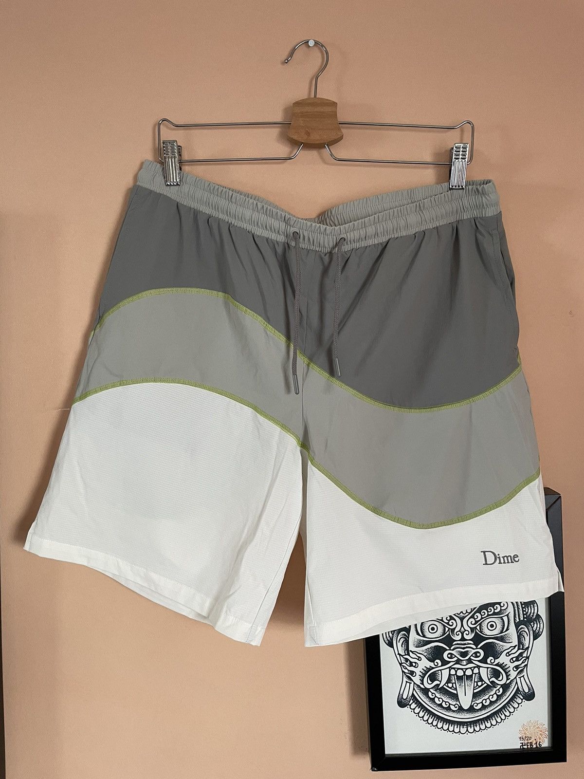 Dime Dime MTL Skate Nylon wave shorts Size US 34 / EU 50 - 2 Thumbnail