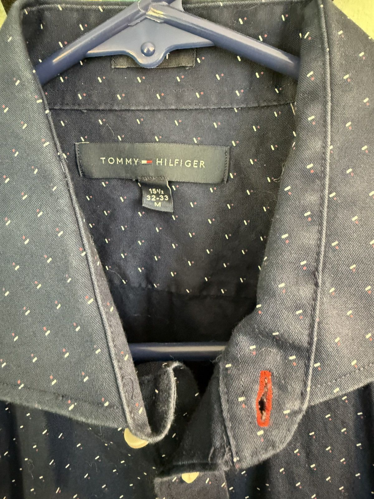Tommy Hilfiger TOMMY HILFIGER BUTTON UP Size US M / EU 48-50 / 2 - 2 Thumbnail