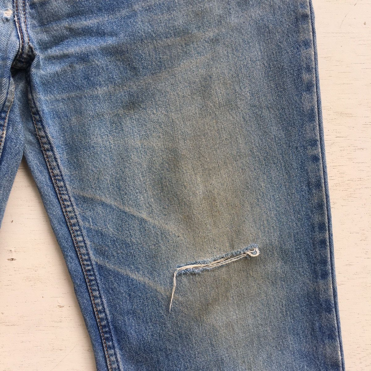 Levi's × Vintage 90s Vintage Levis 515 Jeans Distressed Grunge Size US 35 - 11 Thumbnail