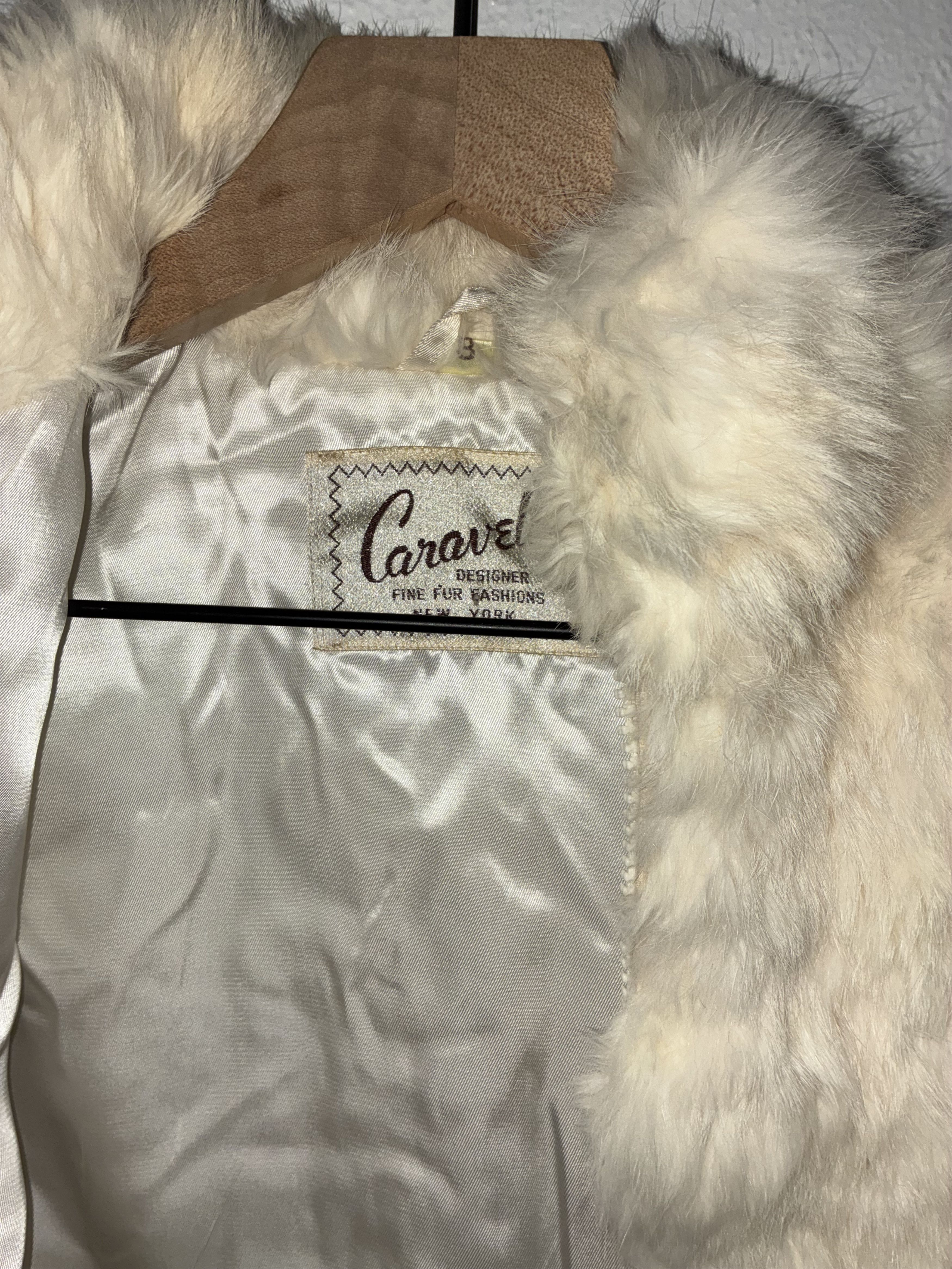 Other Caravelle NYC white rabbit fur coat Size M / US 6-8 / IT 42-44 - 3 Thumbnail