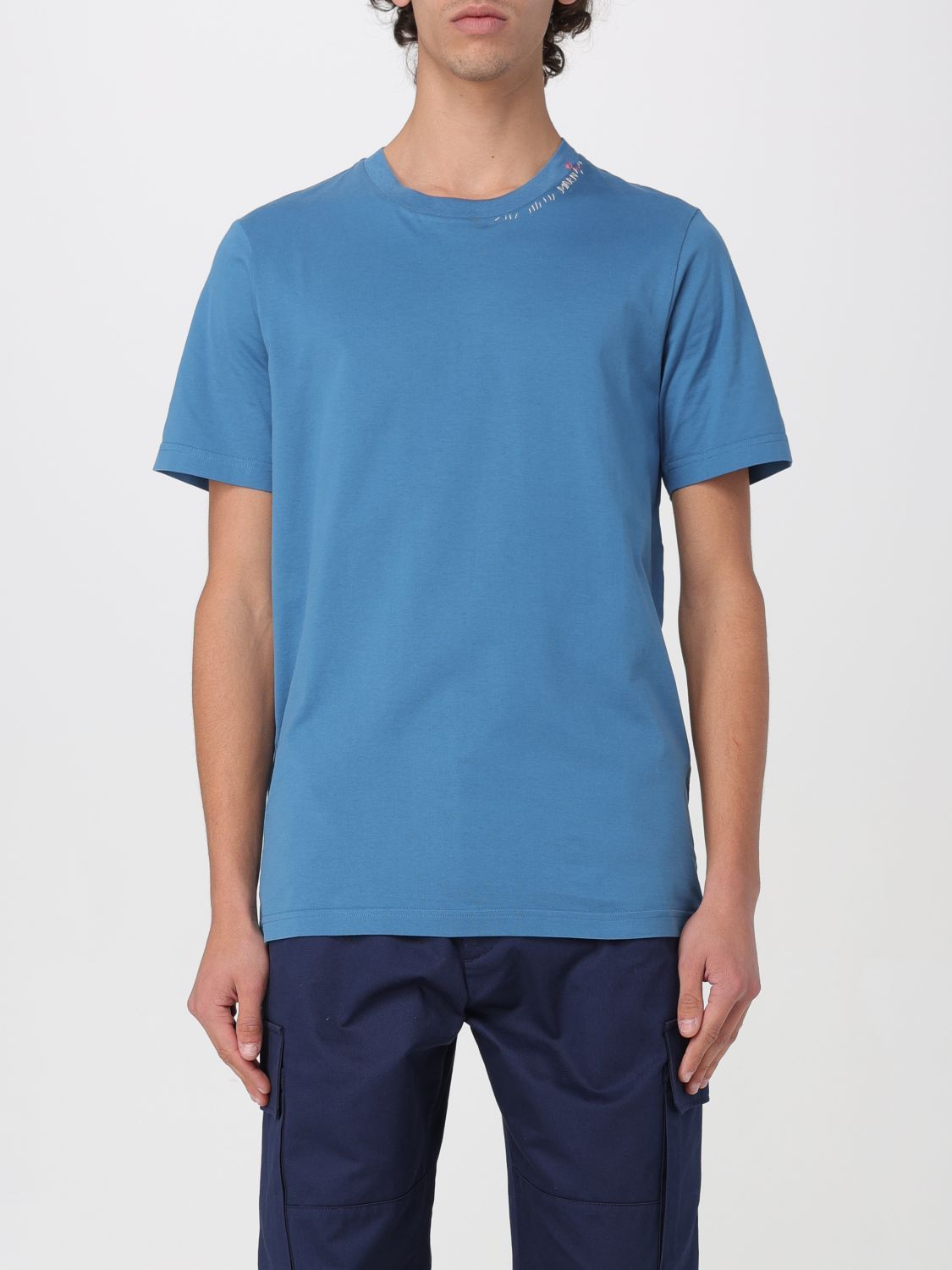 image of Marni T-Shirt Men Gnawed Blue (Size XL)