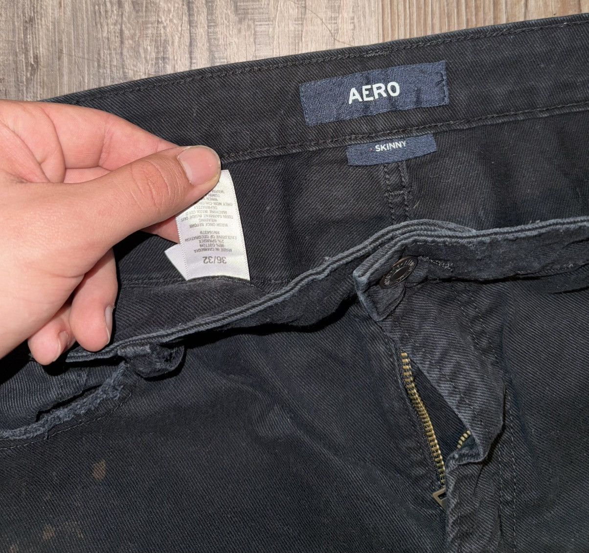 Aeropostale Aero Jeans (34x32) Size US 34 / EU 50 - 3 Thumbnail