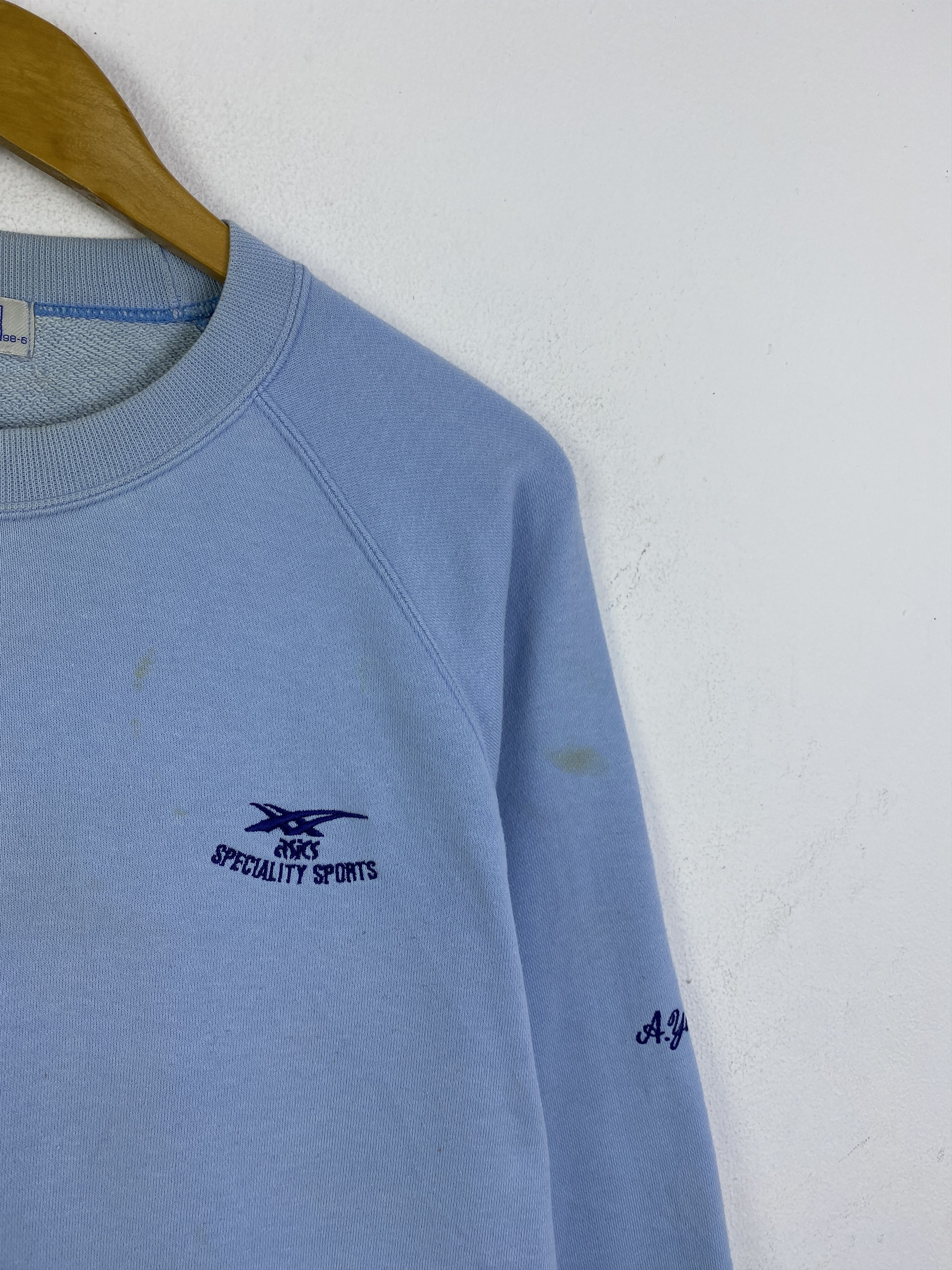 Asics Vintage Asics Embroidered Wording Sweatshirt SH0322 Size US L / EU 52-54 / 3 - 6 Thumbnail