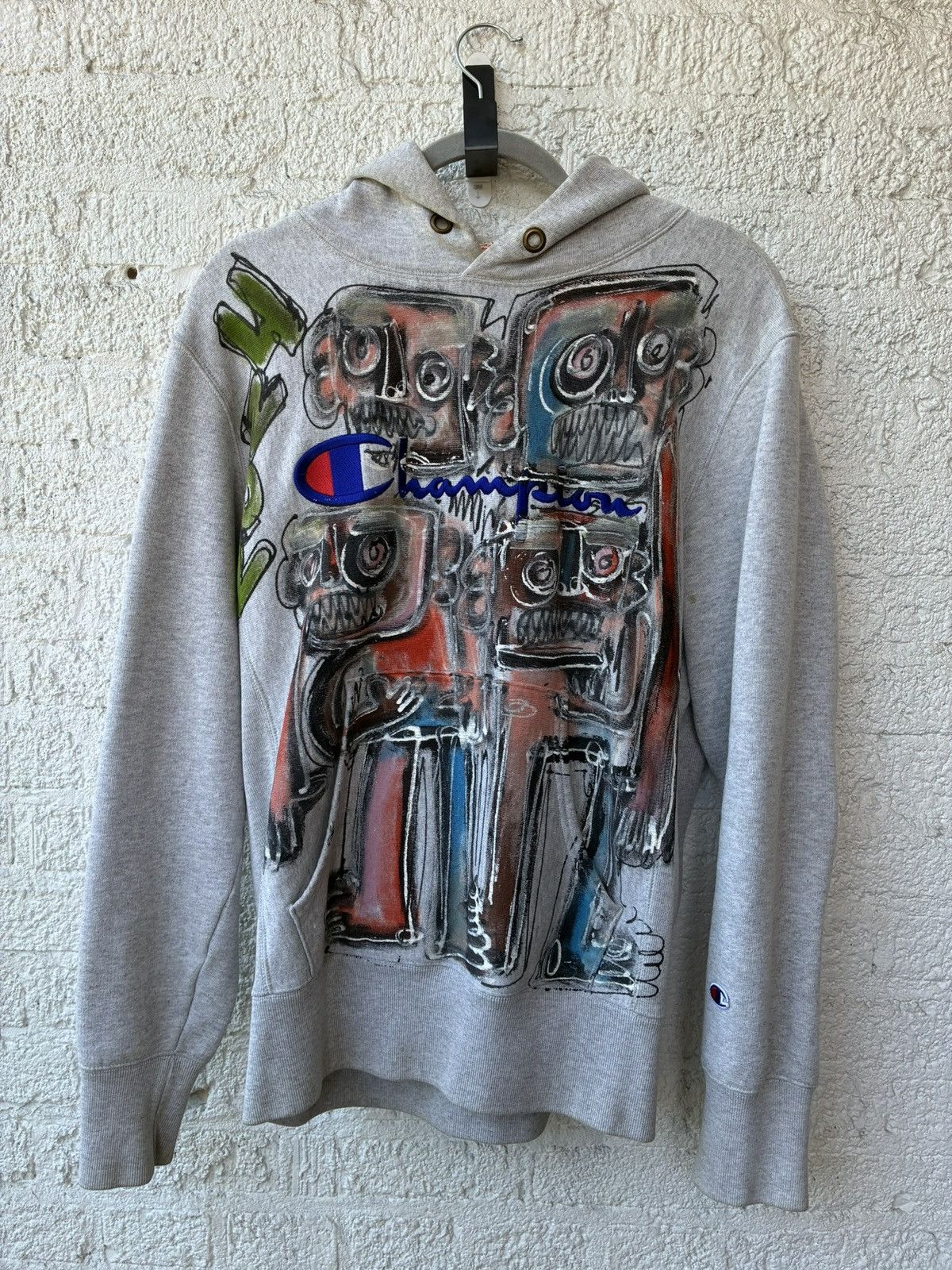 Champion × Vintage Crazy Reverse weave champion hoodie Size US L / EU 52-54 / 3 - 1 Thumbnail