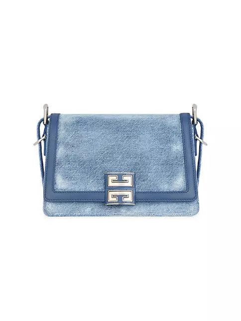 Givenchy o1srvl11e1224 Size: OS/Crossbody Bag In Denim in Blue Size ONE SIZE - 1 Thumbnail