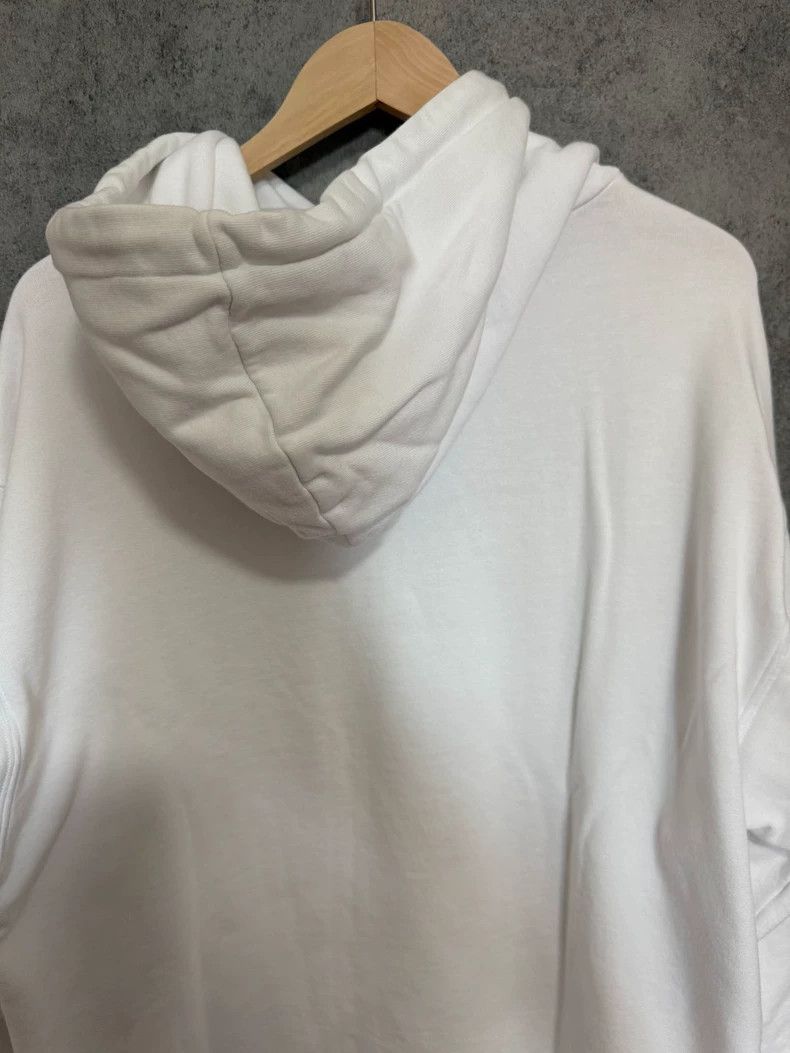 Balenciaga Balenciaga Faded Mosaic Logo Hooded Sweatshirt, White Size US M / EU 48-50 / 2 - 6 Thumbnail