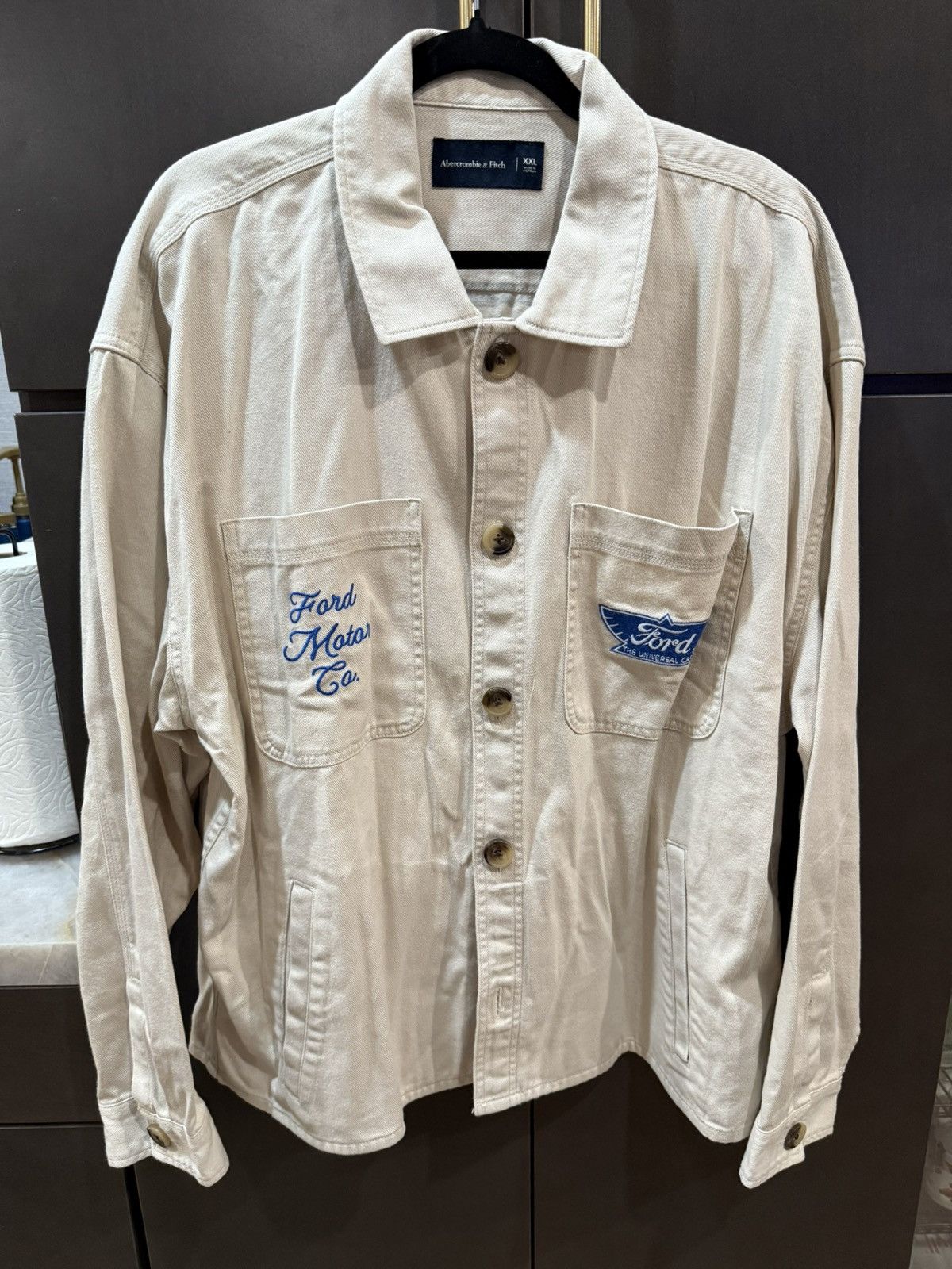 Abercrombie & Fitch Abercrombie and Fitch Ford shirt Size US XXL / EU 58 / 5 - 1 Thumbnail