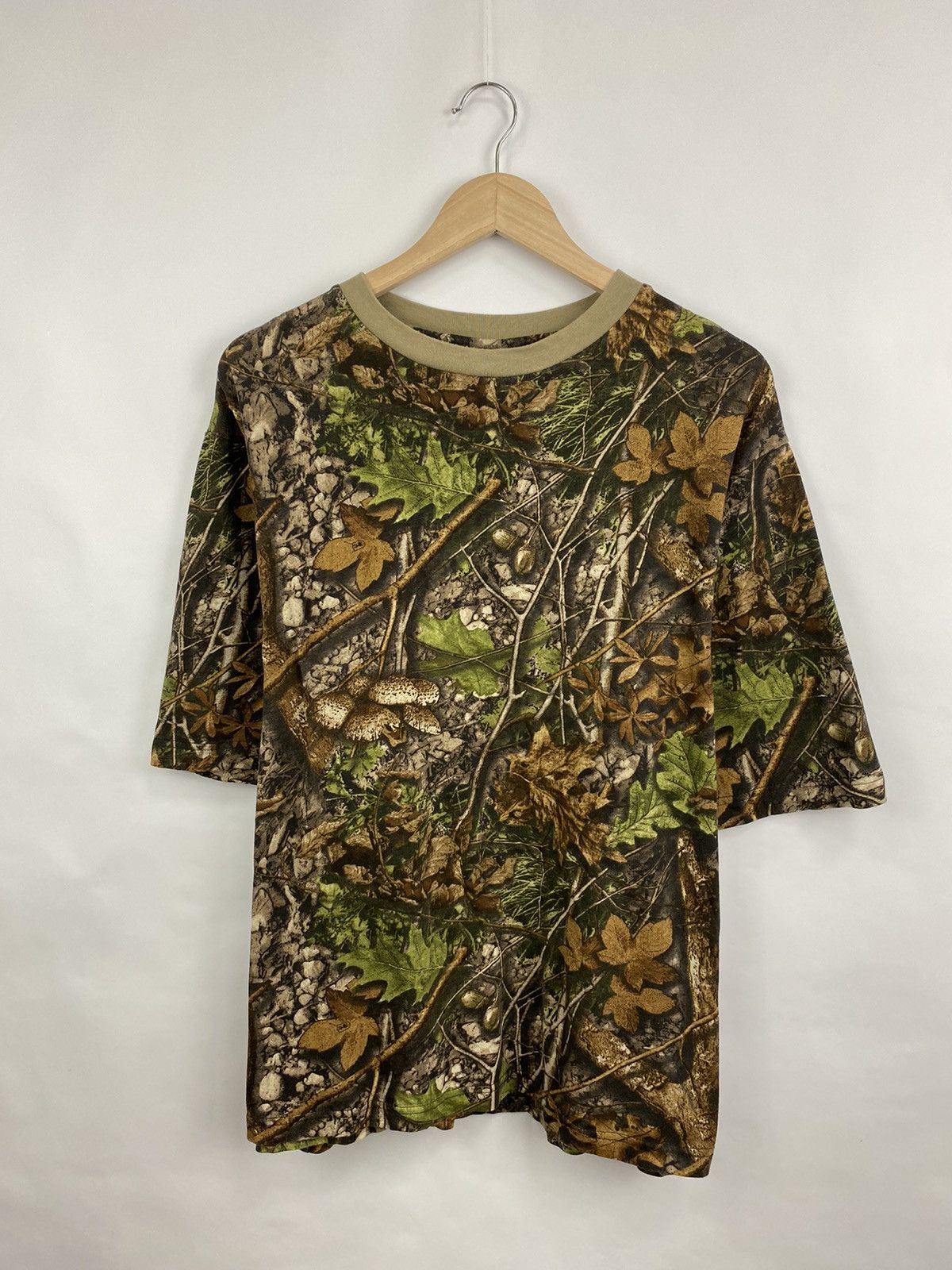 Realtree 🐗 Camo Realtree T-Shirt Rare Military Retro Hype Y2K Size US XL / EU 56 / 4 - 3 Thumbnail