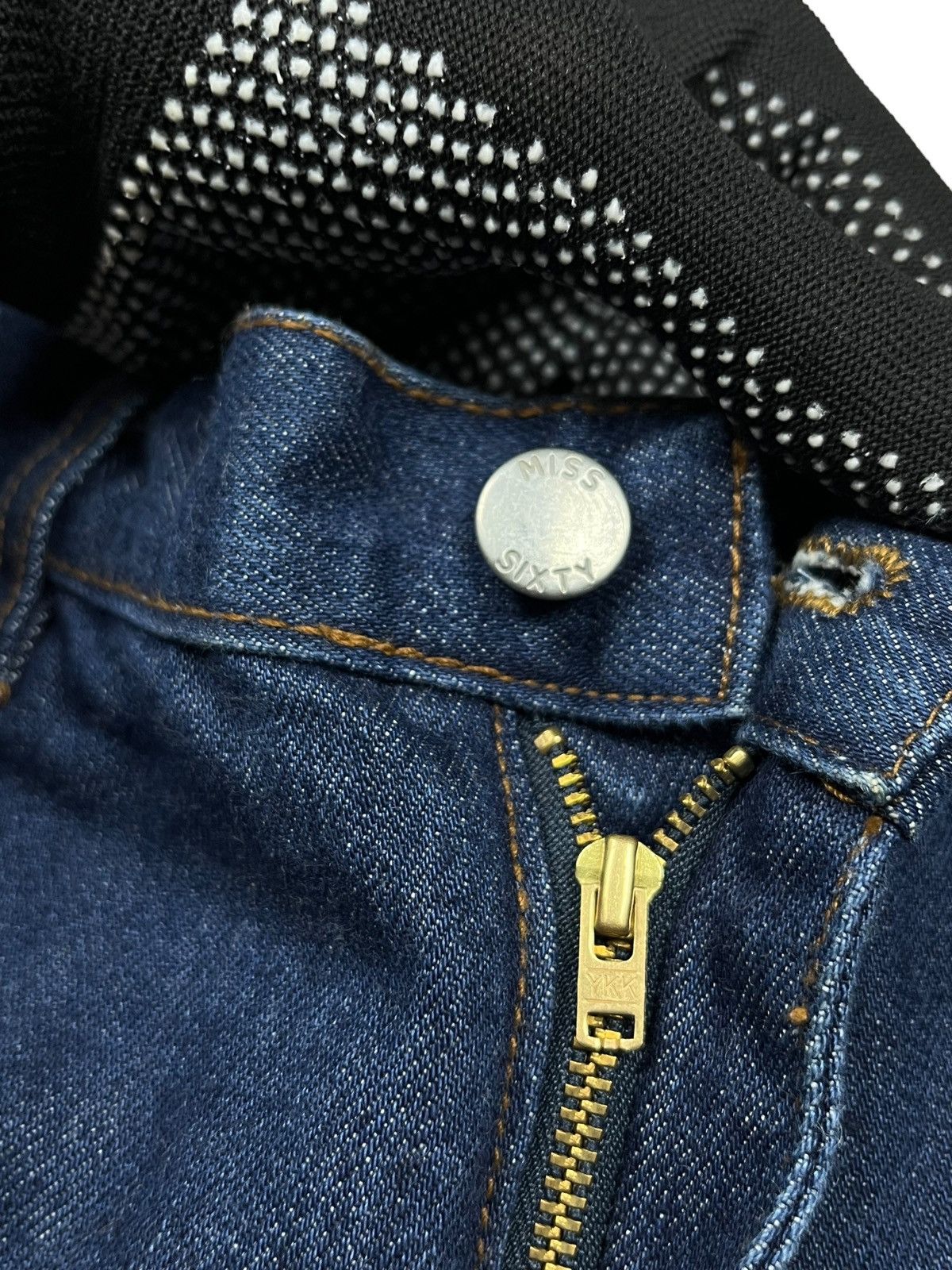 Vintage Vintage 90s Miss Sixty Flared Jeans Italy y2k Denim Size 32" / US 10 / IT 46 - 11 Thumbnail