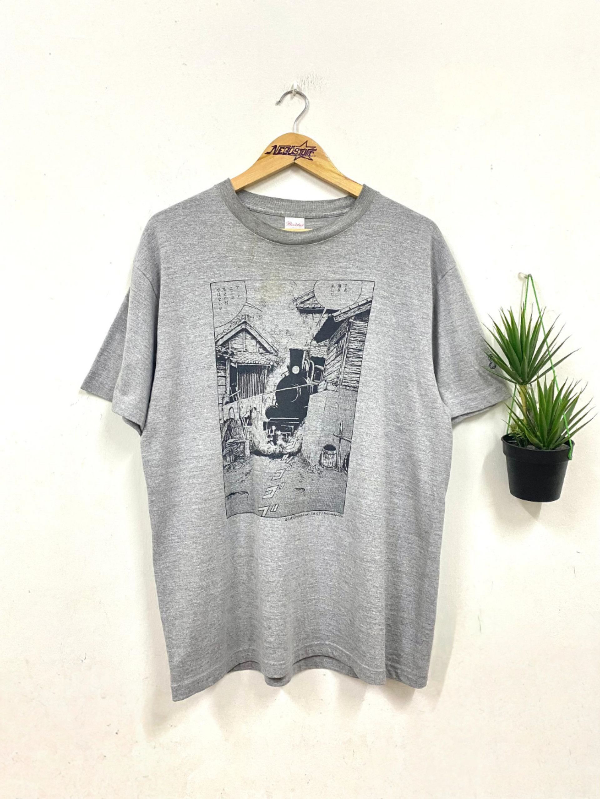 Anime Vintage japanese Yoshihira Tsuge comic surealism t shirt Size US L / EU 52-54 / 3 - 1 Thumbnail