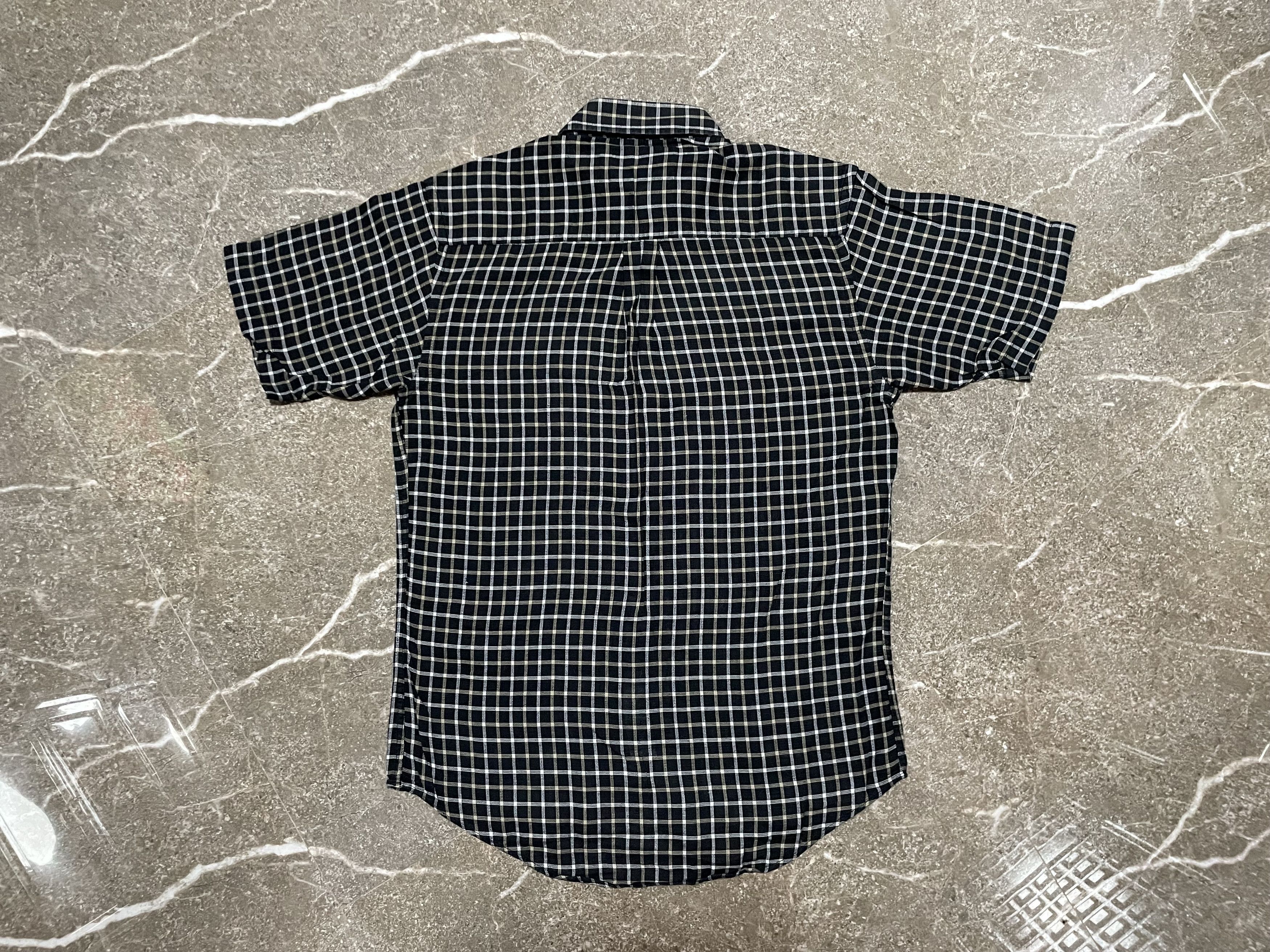 Balenciaga × Vintage Balenciaga Checked Polo - Button Ups Size US L / EU 52-54 / 3 - 8 Thumbnail