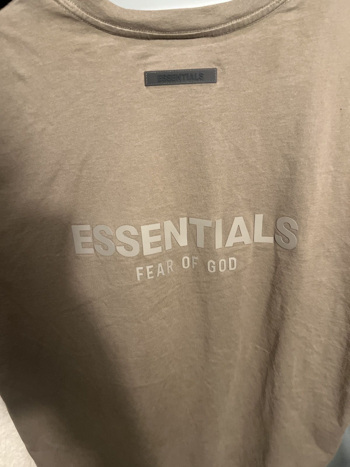 Essentials × FOG × Fear of God FOG Essentials Brown Tee Size US S / EU 44-46 / 1 - 4 Thumbnail