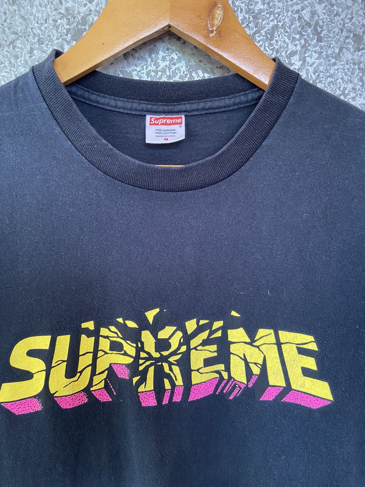 Supreme 🔥 FW2008 Supreme tees Hulk Smash logo t shirt Size US M / EU 48-50 / 2 - 2 Thumbnail