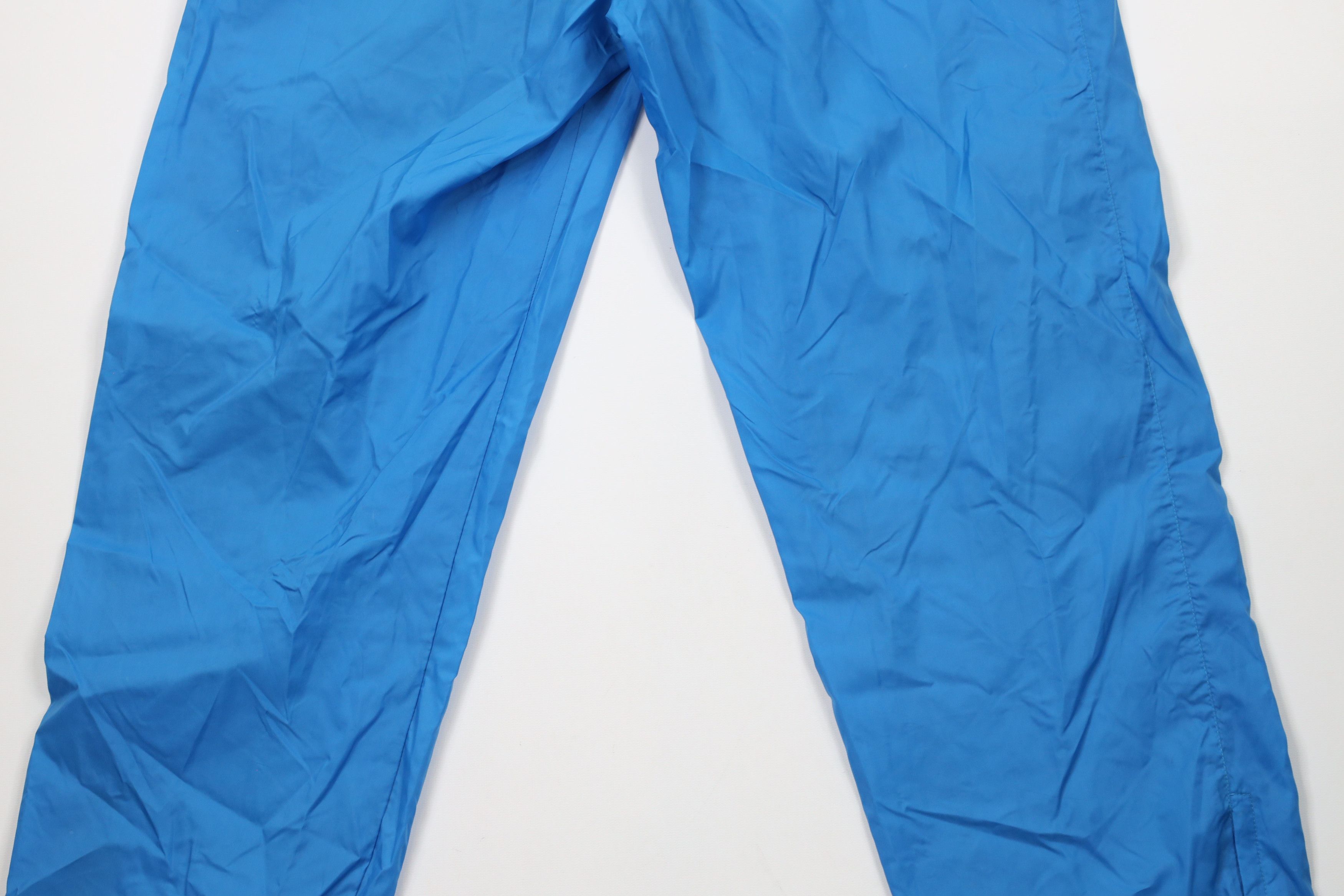Adidas × Vintage Vintage 90s Adidas Trefoil Windbreaker Jogger Pants Blue Size US 34 / EU 50 - 14 Thumbnail