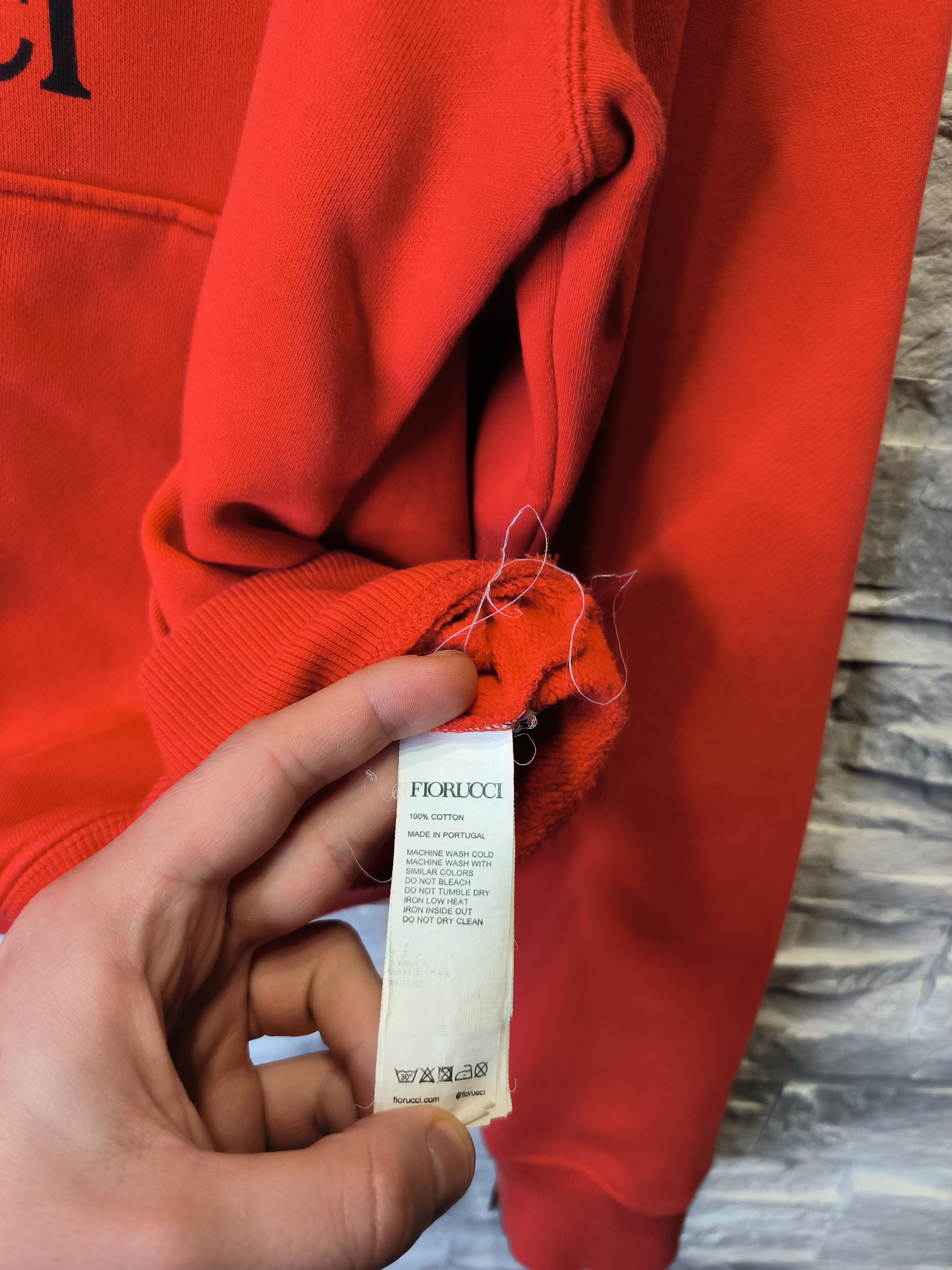 Fiorucci Fiorucci Angels Hoodie Sweatshirt Logo Red Size M / US 6-8 / IT 42-44 - 5 Thumbnail
