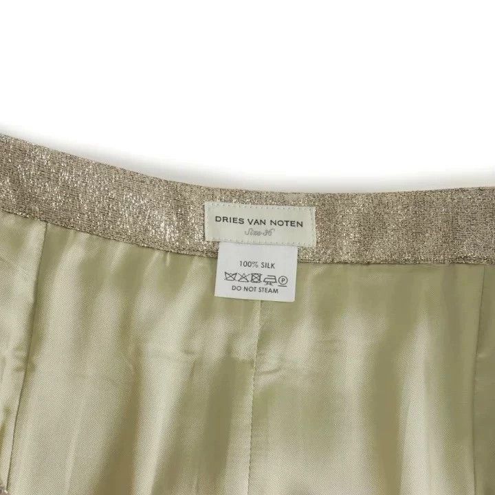 Dries Van Noten dries van noten size:36 A fine silk pleated long dress Size 42" / US 20 - 5 Thumbnail