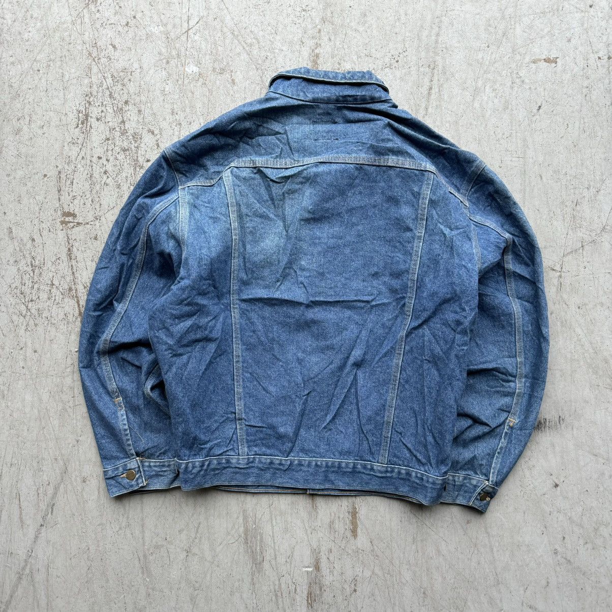 Carhartt × Vintage Vintage Carhartt Denim Jacket Trucker Sz XL Faded Distressed Size US XL / EU 56 / 4 - 3 Thumbnail