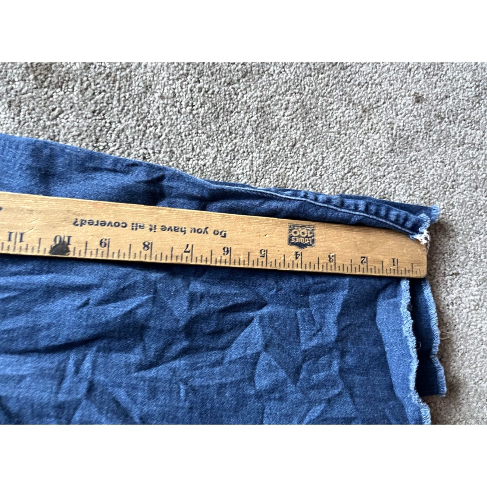 Calvin Klein Calvin Klein Jeans Ultimate Skinny Distressed Denim 12 Women 24 Inseam Medium Blue 5-Pocket Leather Logo Zip Fly Regular Size 12 Womens Size 34" / US 12 / IT 48 - 7 Thumbnail