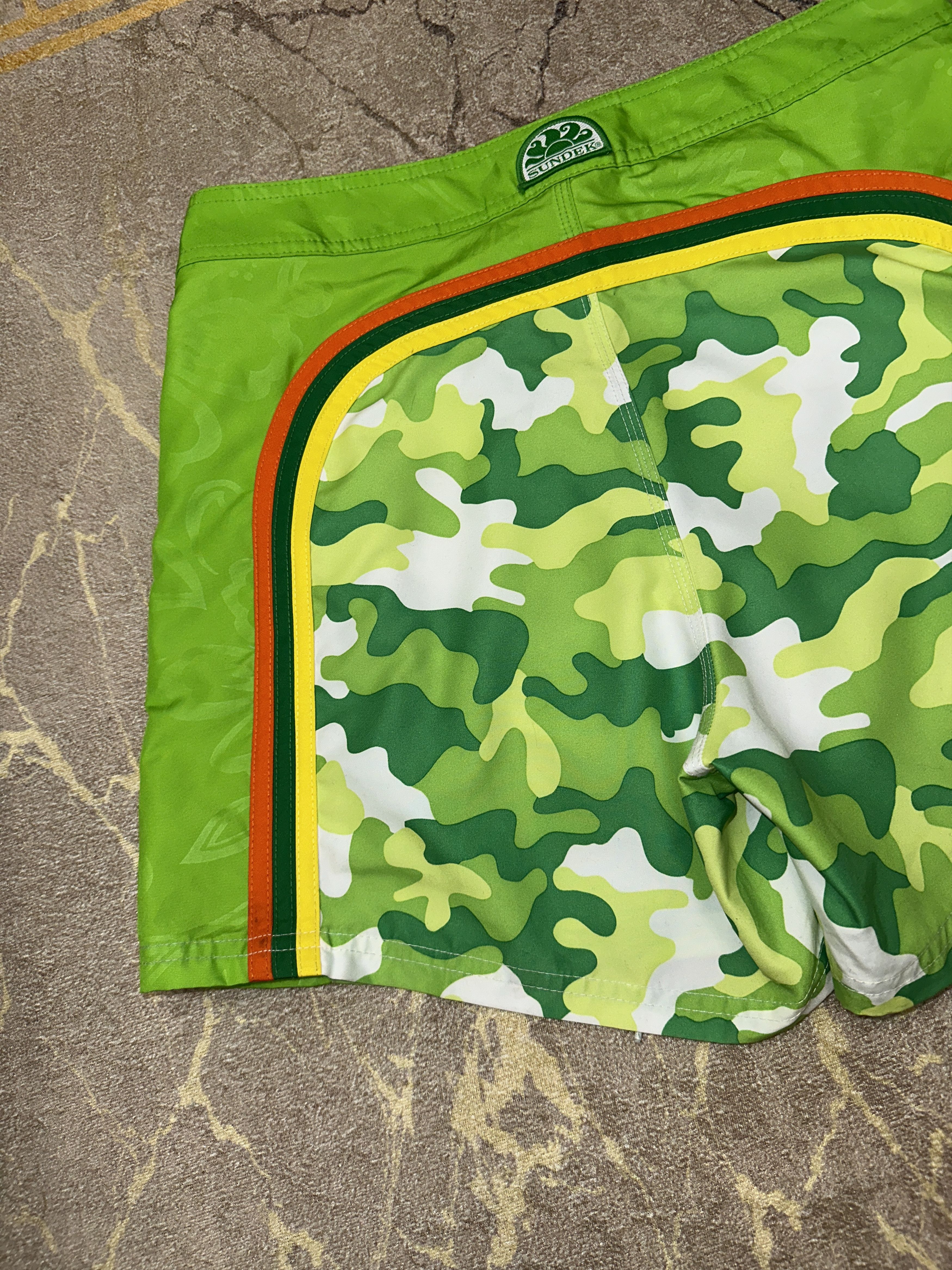 Sundek Sundek 29 Camouflage Beach Shorts Trunks BathSuit Size 29 S Size US 29 - 3 Thumbnail
