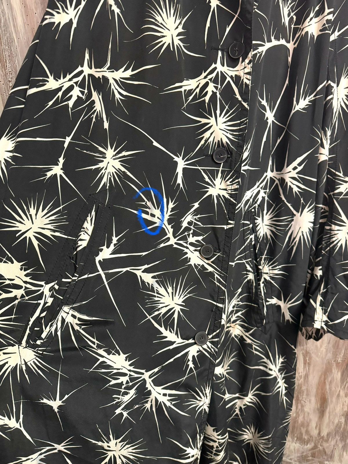 Haider Ackermann haider Ackermann floral slik printed coat 42 wo Size M / US 6-8 / IT 42-44 - 11 Thumbnail