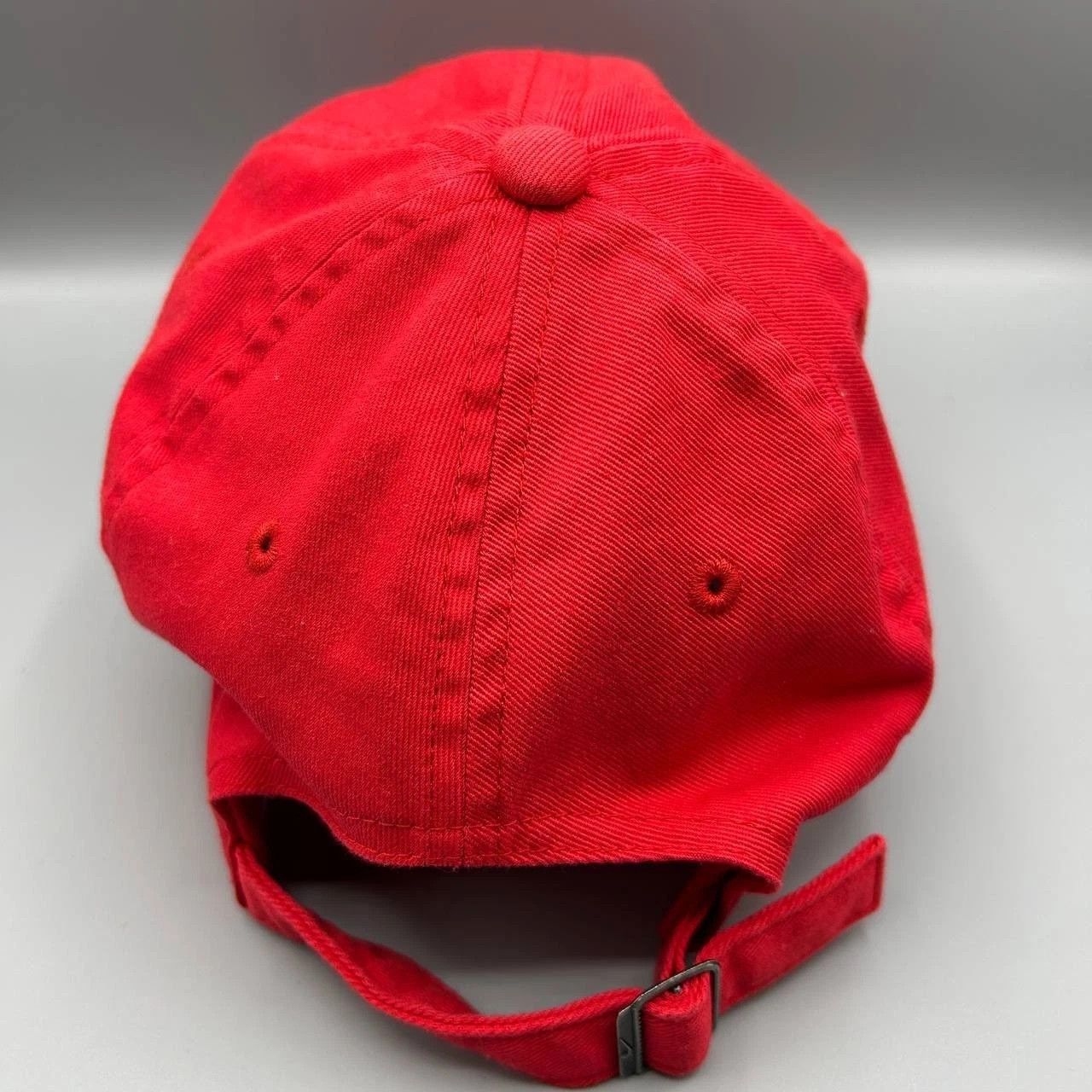 Nike Nike Heritage86 Hat Men Red Blue Embroidered Strap Back Cap Size ONE SIZE - 6 Thumbnail