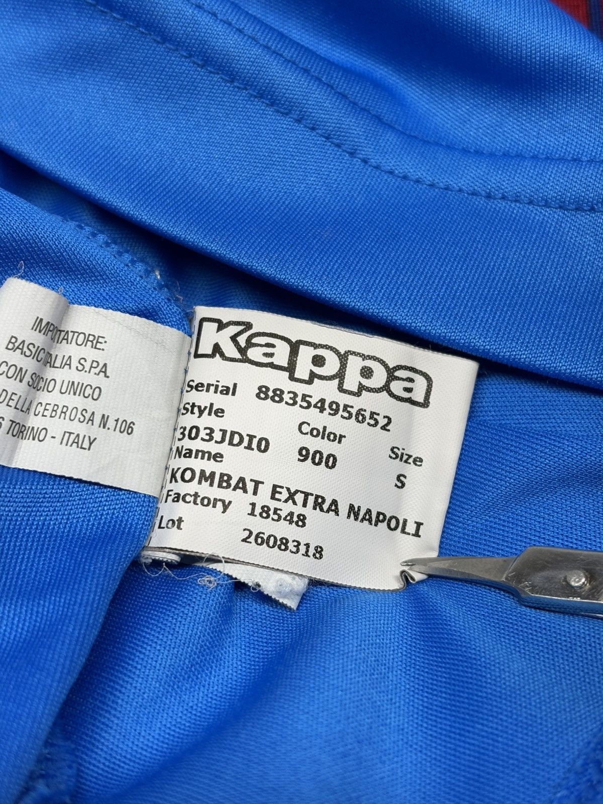 Kappa Kappa Napoli 2016/17 Home Football Shirt Soccer Jersey Size US XS / EU 42 / 0 - 20 Thumbnail