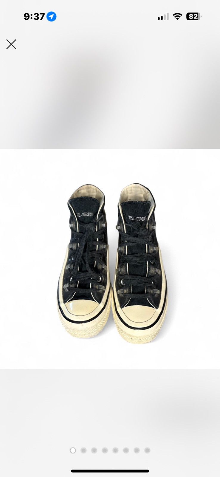 Converse × Kim Jones Kim jones x converse high tops Size US 7 / EU 40 - 1 Thumbnail