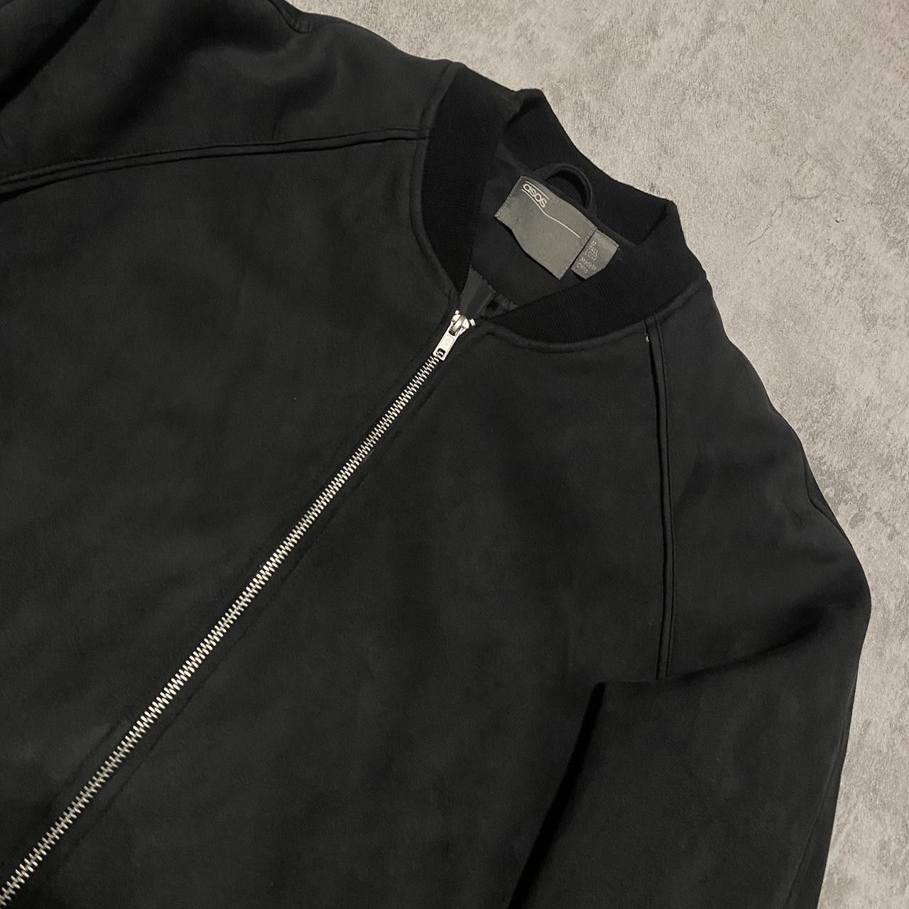 Asos Asos Black bomber jacket #leatherjacket Size US M / EU 48-50 / 2 - 2 Thumbnail