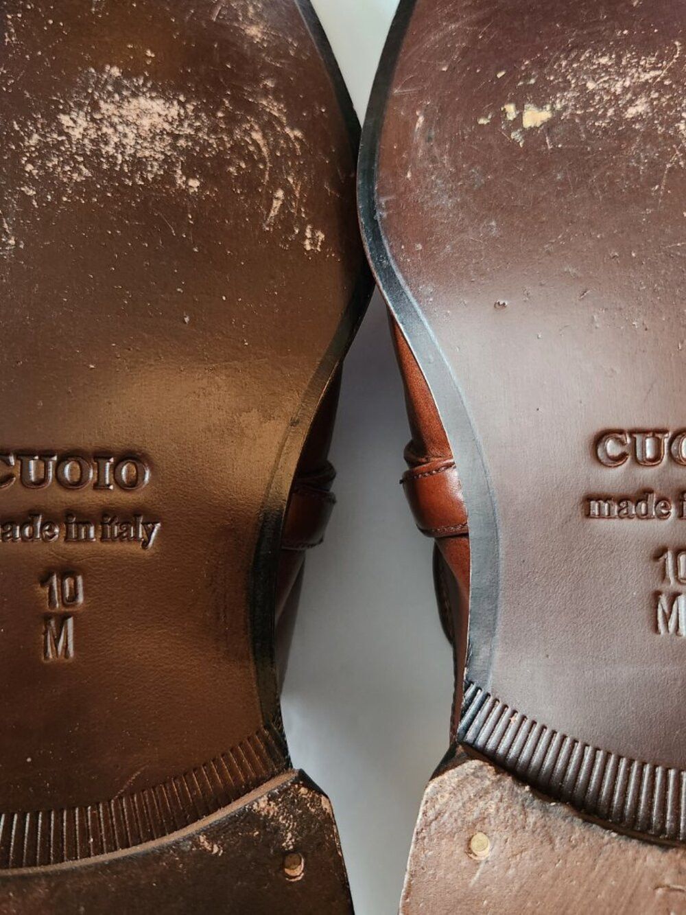 Mercanti Fiorentini Mercanti fiorentini men's brown leather dress shoes 10M Size US 10 / EU 43 - 7 Thumbnail
