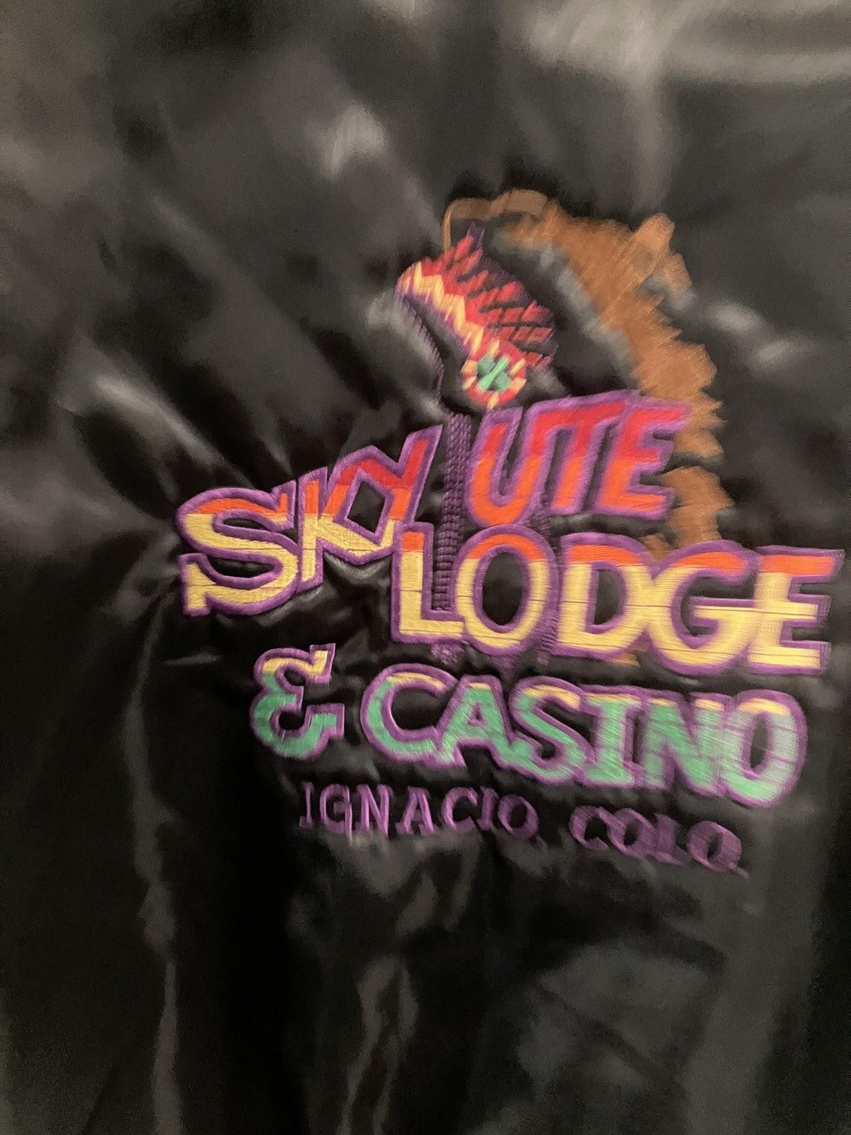 Other Vtg 90s satin Colorado resort cssino club jacket usa large Size L / US 10 / IT 46 - 2 Thumbnail