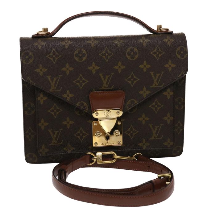 Auth Louis Vuitton Monogram Monceau M51185 Women's Handbag