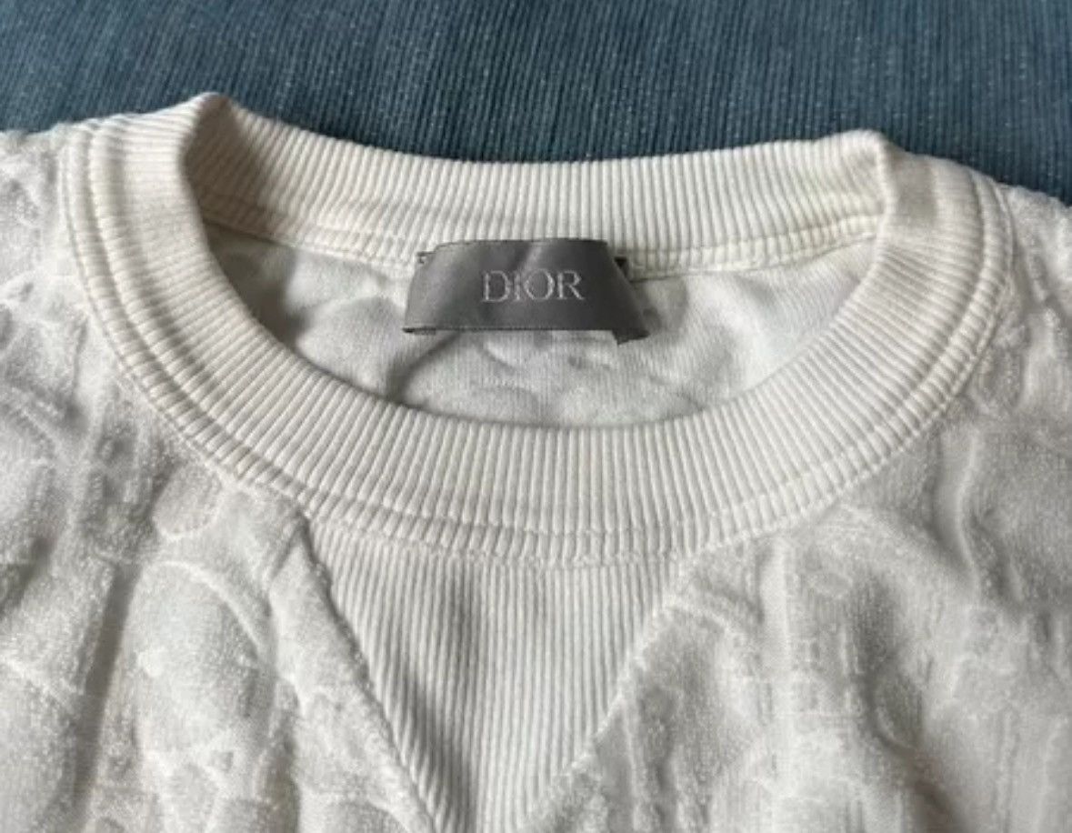 Dior Dior white towel full printed short sleeved shirt Size US S / EU 44-46 / 1 - 3 Thumbnail