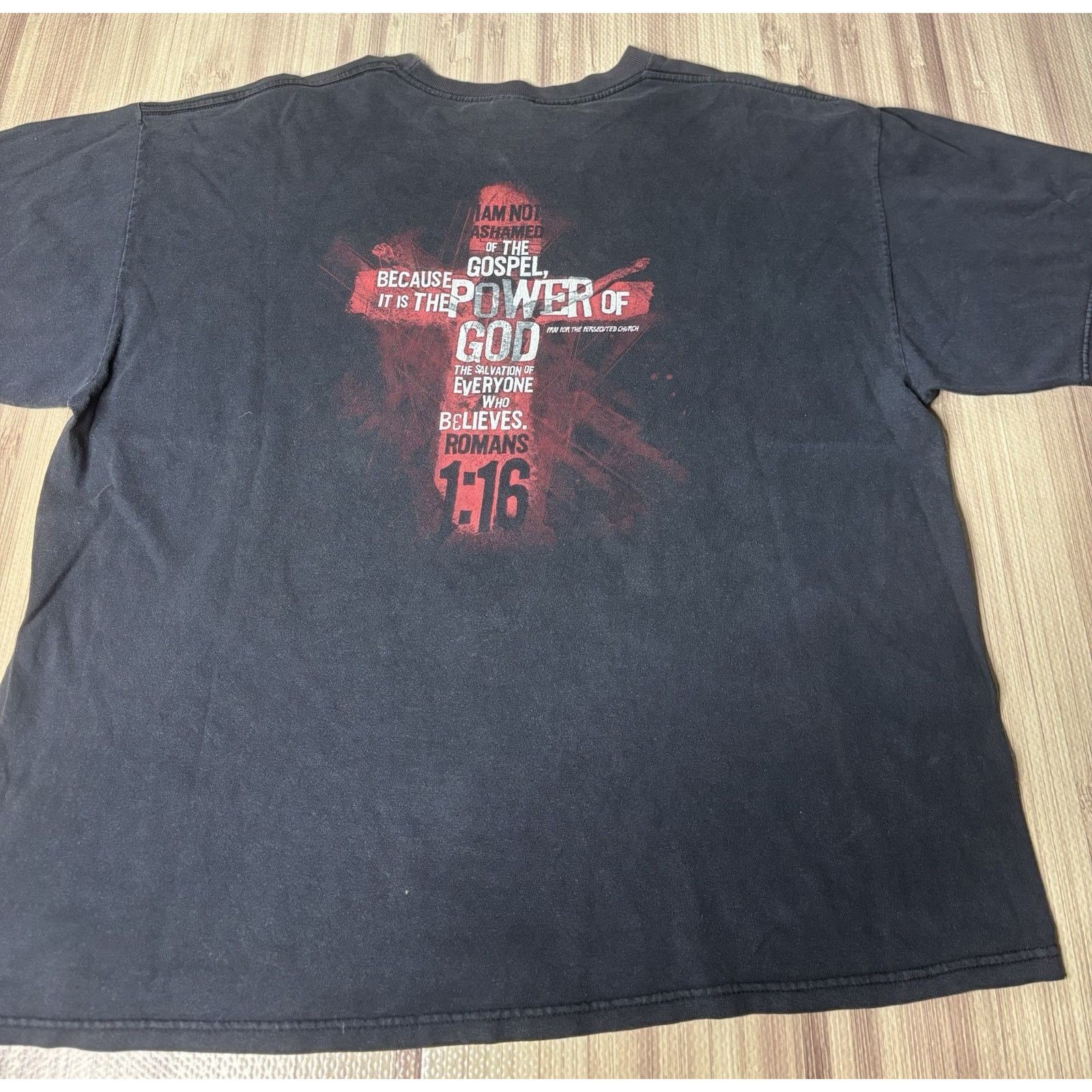 & Other Stories Jesus Shirt Illegal in 53 Countries Power of God Cross Shirt Size US XXL / EU 58 / 5 - 5 Thumbnail