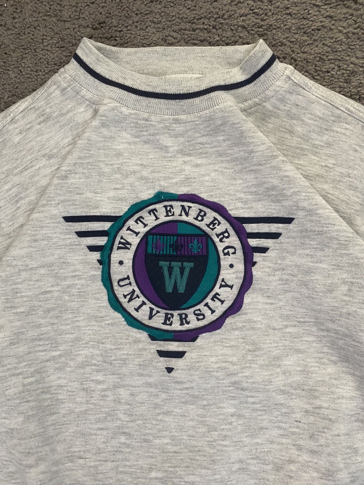 Vintage Vintage Wittenberg University Sweatshirt Size US L / EU 52-54 / 3 - 2 Thumbnail