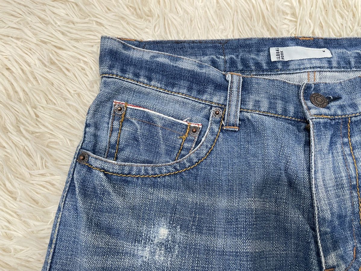 Global Work Final Drop‼️Global Work Selvedge Japan Denim (24-266) Size US 30 / EU 46 - 4 Thumbnail