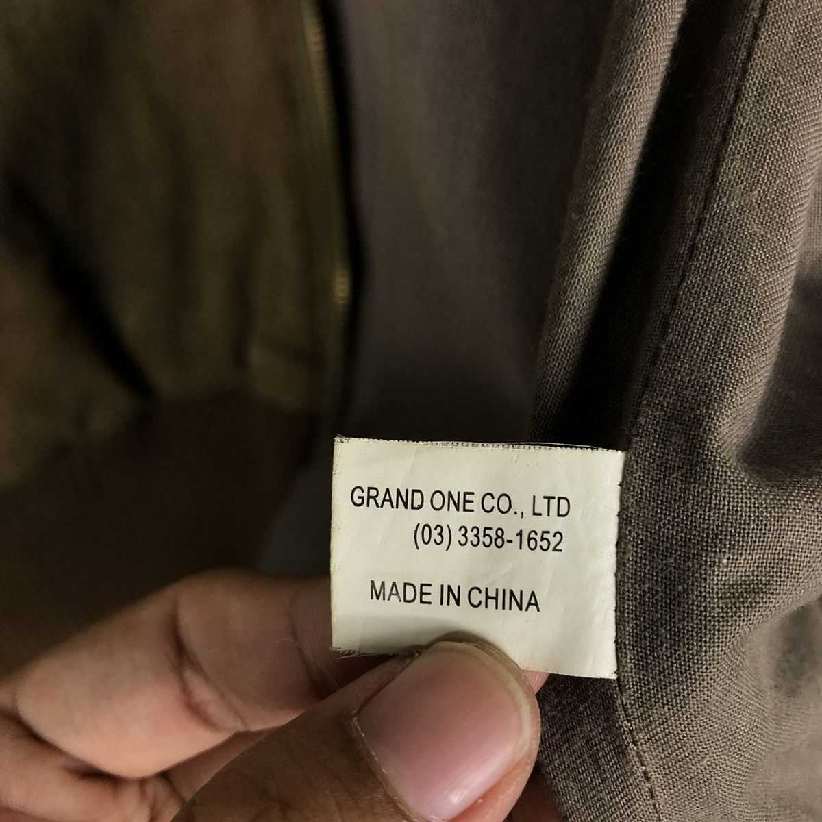 Japanese Brand 📌VINTAGE BOMBER JACKET BIKER HIGH COLLAR LENS CONCAVE Size US M / EU 48-50 / 2 - 21 Thumbnail